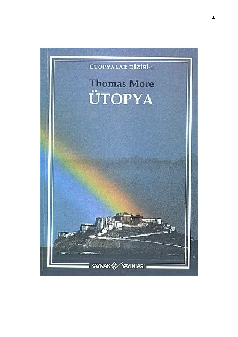 Ütopya-Tomas Mor-Mina Urqanın Incelemesiyle-2000-135